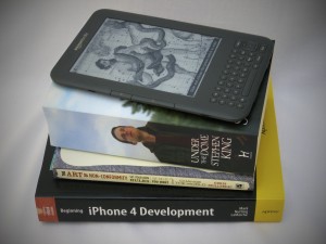 Kindle with Books